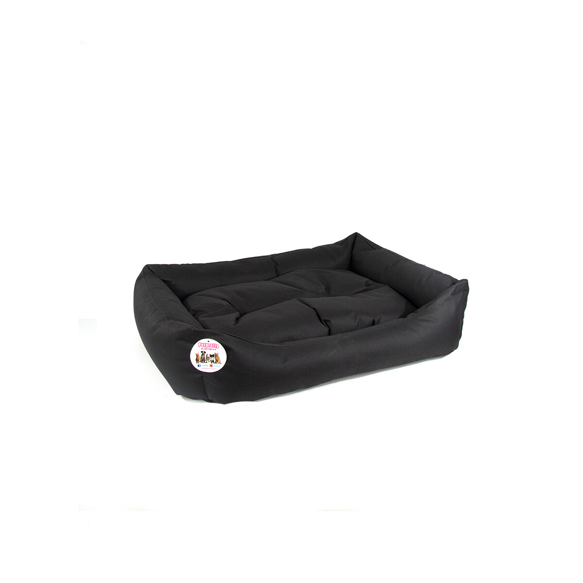 PETPRETTY - OUTDOOR BED NO 4 BLACK 65X85X22