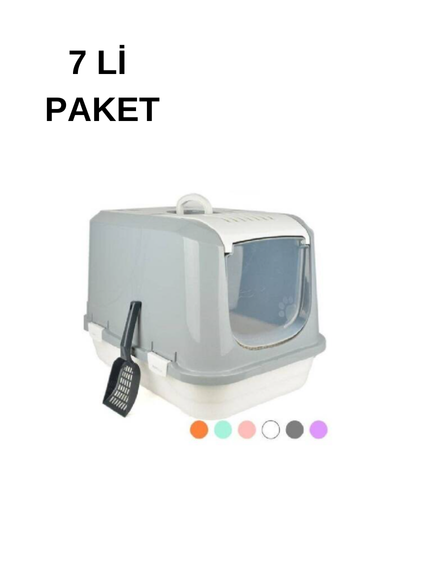  - KAPALI KEDİ TUV. KÜÇÜK ÜSTÜ AÇILIR 7 Lİ PAKET CNR 737x50X13,5