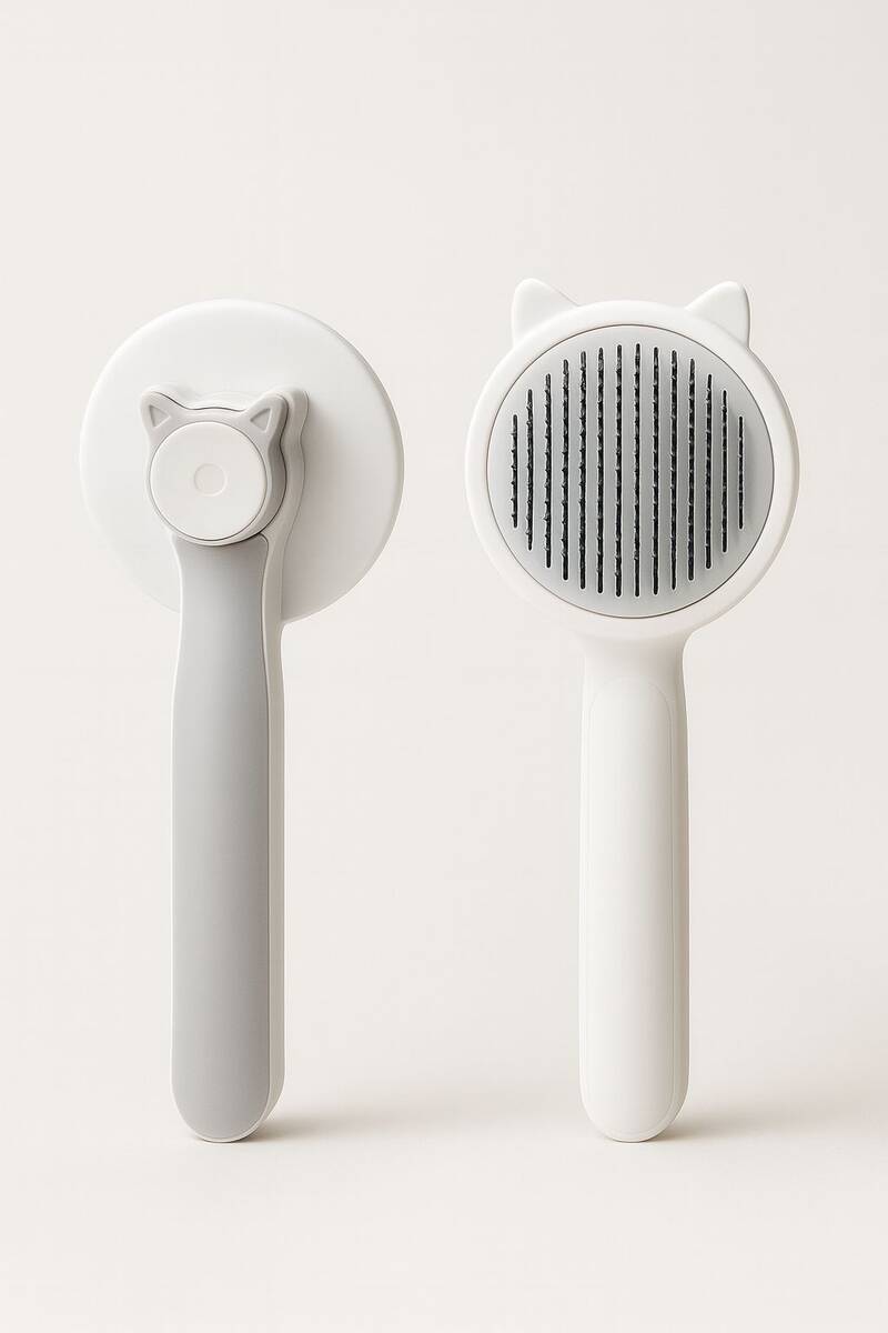 KEDİ DESENLİ BASMALI TARAK