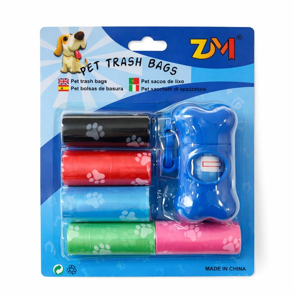  - KEDİ KÖPEK 6 PARÇA DIŞKI POŞETİ SETİ