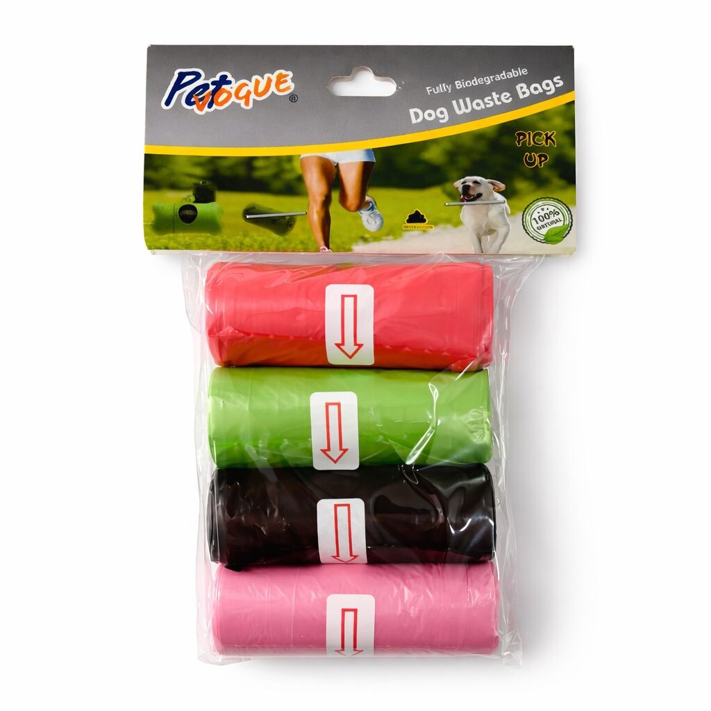  - KEDİ KÖPEK DIŞKI POŞETİ 4'LÜ PAKET 