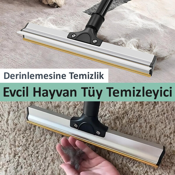 KEDİ-KÖPEK FONKSİYONEL TÜY TEMİZLEME FIRÇASI - Thumbnail