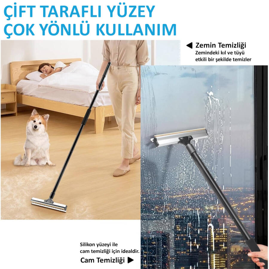 KEDİ-KÖPEK FONKSİYONEL TÜY TEMİZLEME FIRÇASI