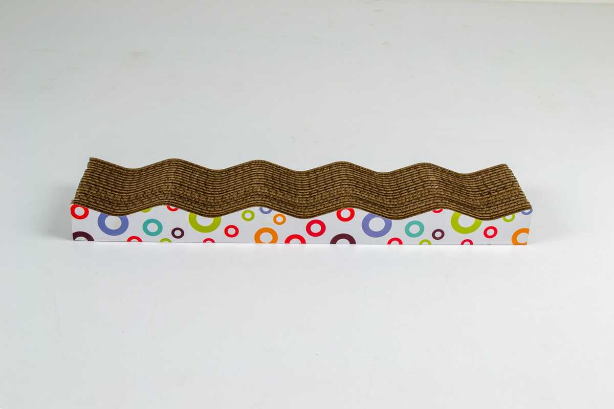 Kedi Tırmalalama Rtp2020c Wavy Daireler 44x11x4cm    