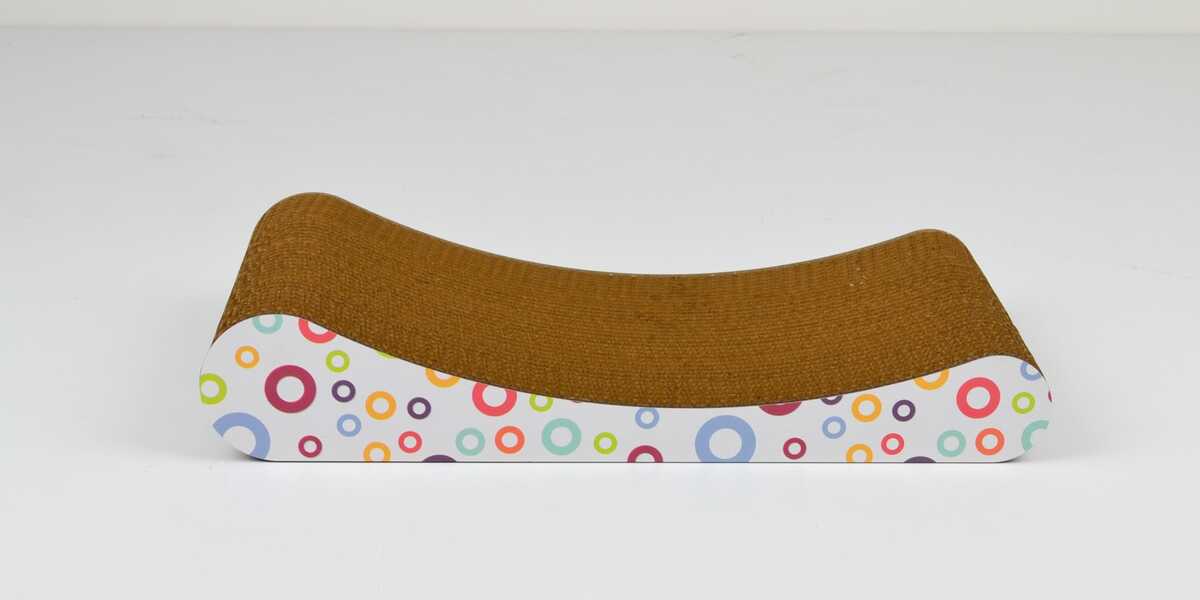 Kedi Tırmalama Rtp2018c Curvy Daireler 44x21x8cm  