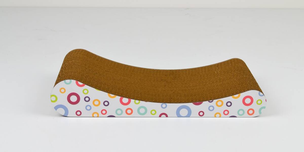 KEDİ TIRMALAMA RTP2018C CURVY DAİRELER 44x21x8CM 