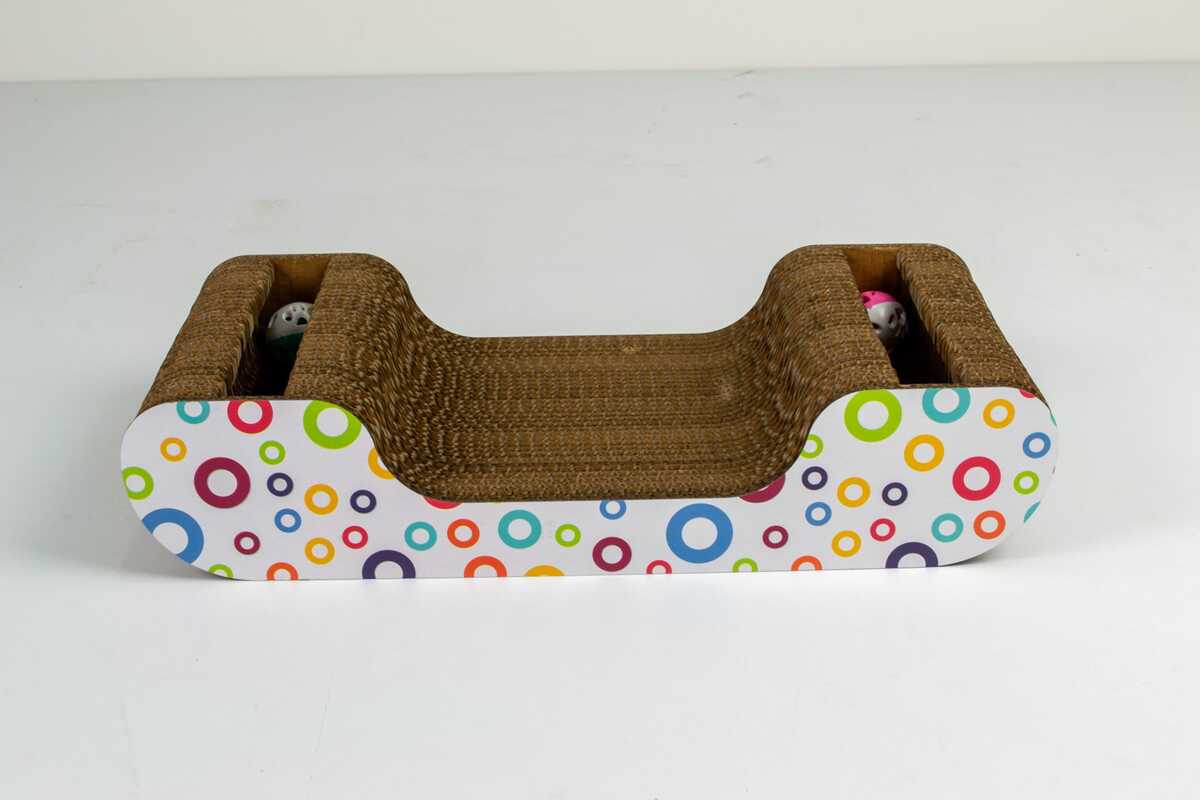 Kedi Tırmalama Rtp2022 Crazy Daireler 44x21x9cm    