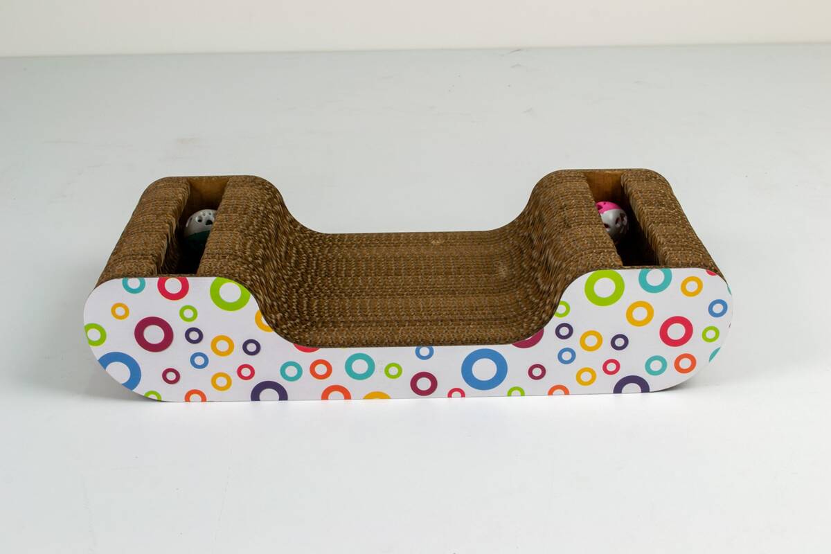 KEDİ TIRMALAMA RTP2022 CRAZY DAİRELER 44x21x9CM 