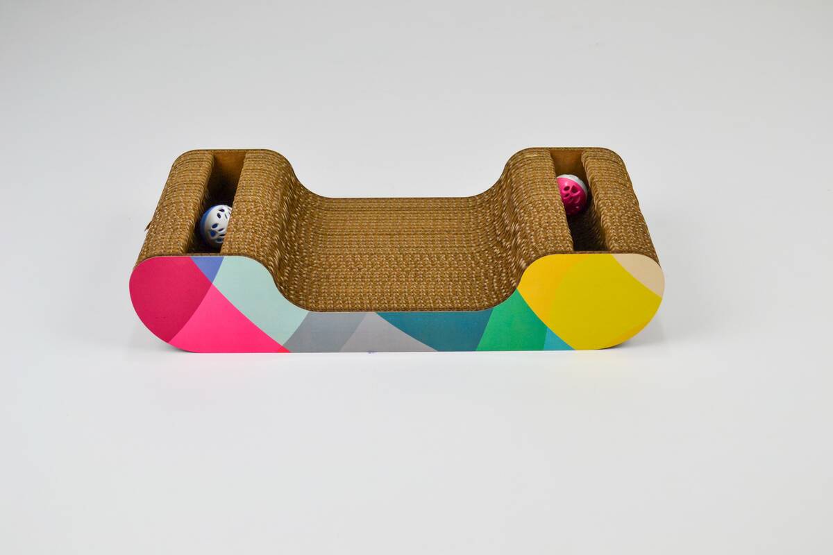 KEDİ TIRMALAMA RTP2022 CRAZY MODERN 44x21x9CM 