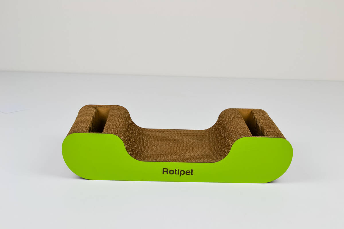 KEDİ TIRMALAMA RTP2022 CRAZY YEŞİL 44x21x9CM 