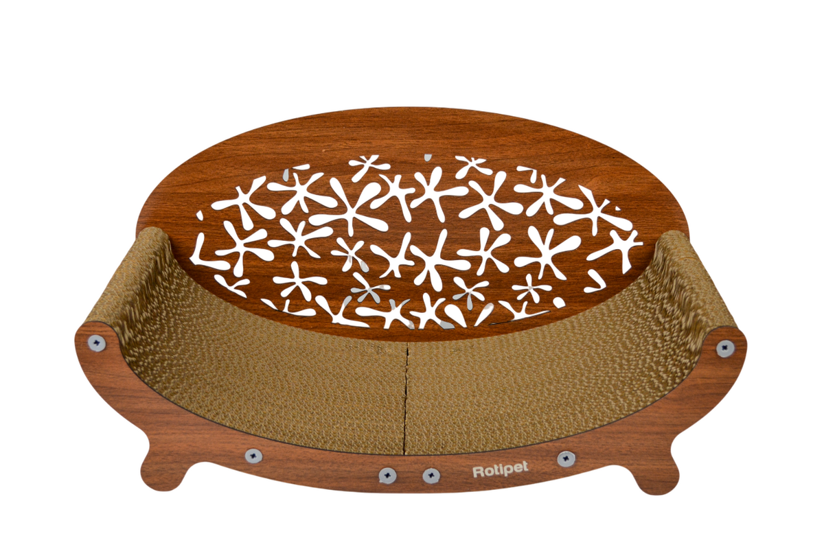 Kedi Tırmalama Rtp2043 Saly Ceviz 63x40x21 Cm  