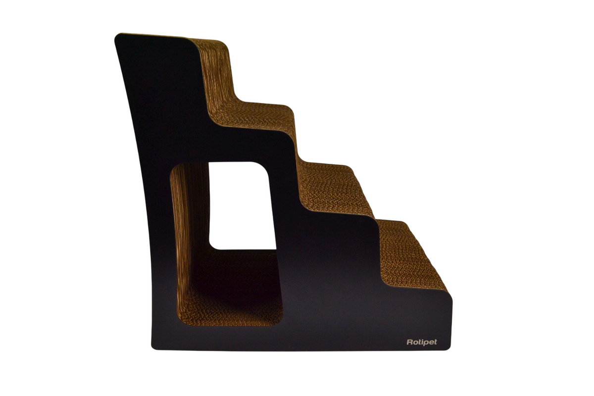 KEDİ TIRMALAMA RTP2044 SKYLA SİYAH 50X50X40 CM 