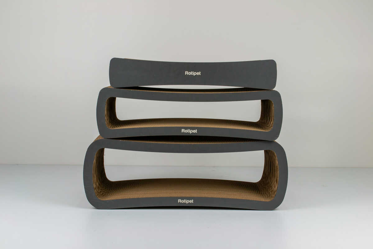 Kedi Tırmalama Rtp2048 Lounge Antrasit 68x21x30 Cm 