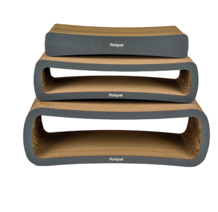 KEDİ TIRMALAMA RTP2048 LOUNGE SİYAH 68X21X30 CM 