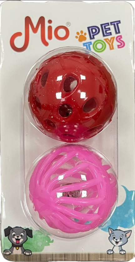  - KLASİK ASETATLI İKİLİ TOP 3,8 CM