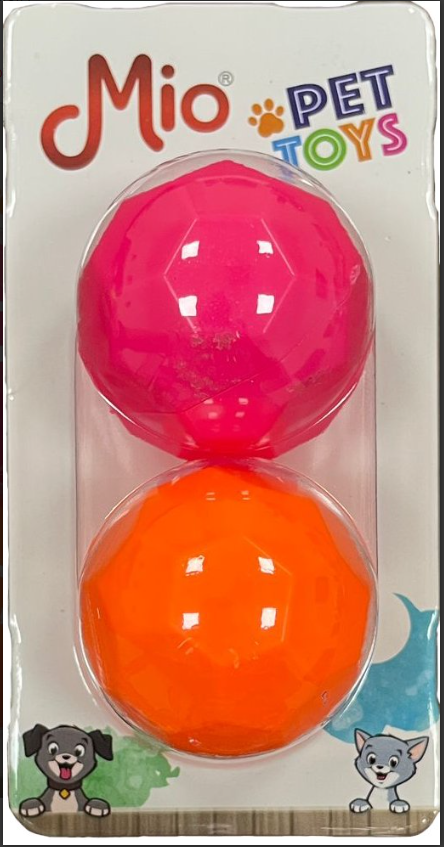  - KLASİK ASETATLI İKİLİ TOP 4 CM