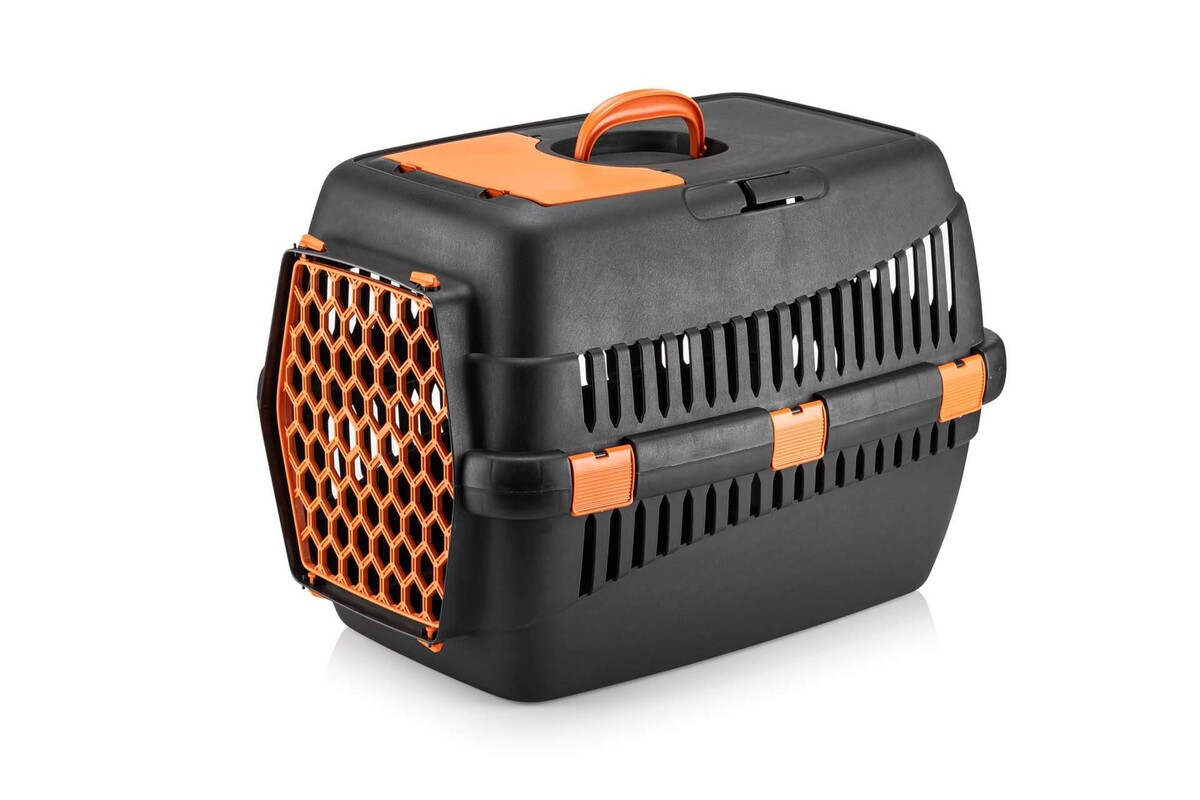  - KÖPEK TAŞIMA KABI BÜYÜK SİYAH 45*65*45(h) ŞNY 