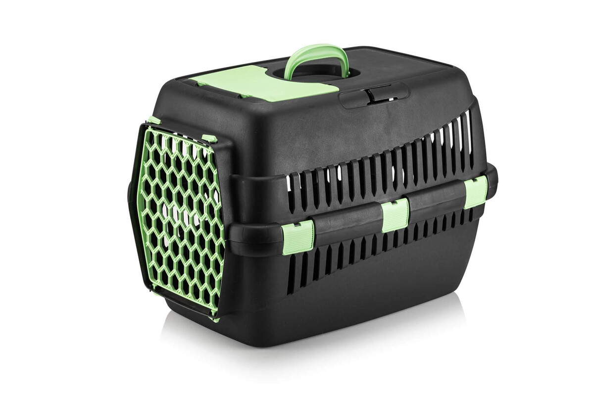 KÖPEK TAŞIMA KABI BÜYÜK SİYAH 45*65*45(h) ŞNY - Thumbnail