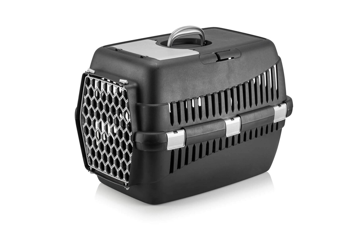 KÖPEK TAŞIMA KABI BÜYÜK SİYAH 45*65*45(h) ŞNY - Thumbnail