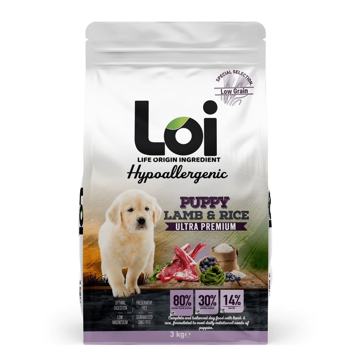 LOI - LOI PUPY KUZU ETLİ 3 KG 