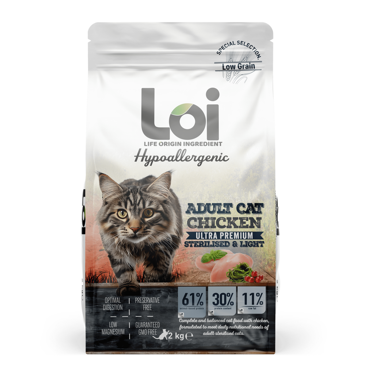  - LOI STERİL TAVUKLU 2 KG (KDV DAHİL FİYATTIR)