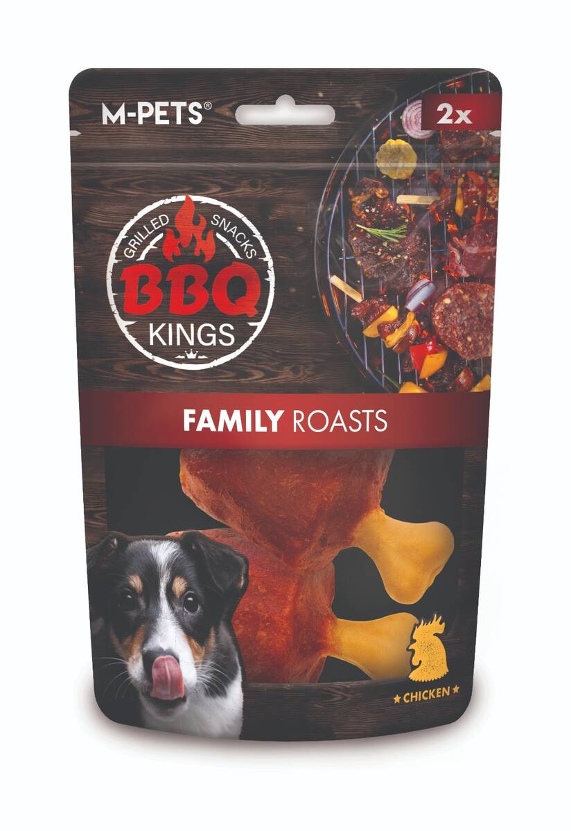 M-PETS BBQ KINGS FAMILY ROASTS CHICKEN ÖDÜL 105GR