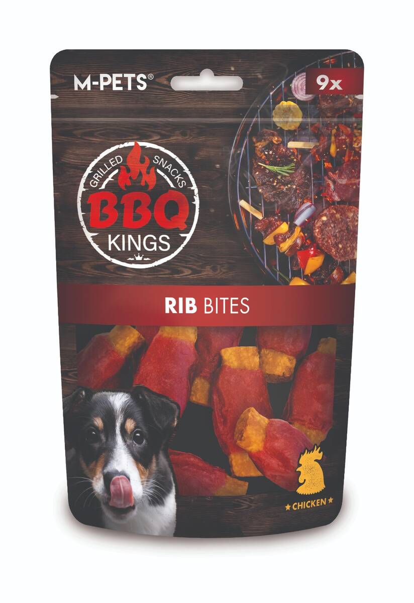 M-PETS BBQ KINGS RIB BITES CHICKEN ÖDÜL 115GR