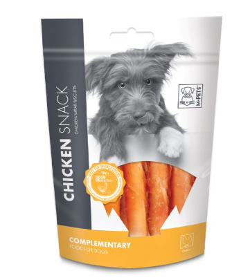 M-PETS CHICKEN WRAP BISCUITS KÖPEK ÖDÜLÜ 80GR