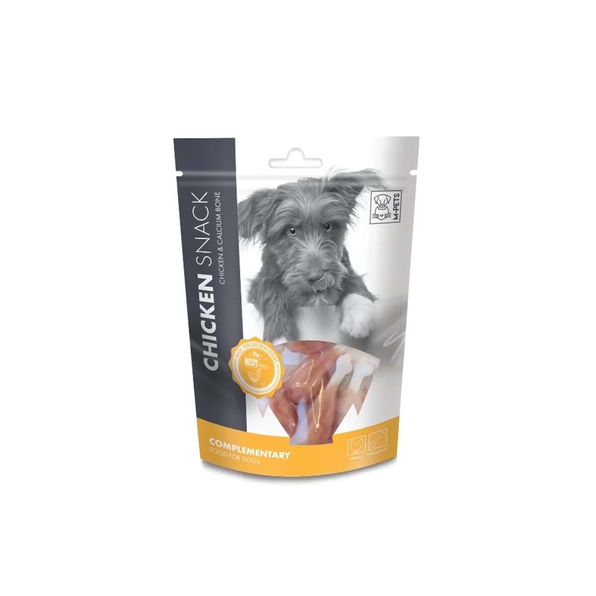 - M-PETS CHICKEN&CALCIUM BONE KÖPEK ÖDÜL 160GR  - M-PETS CHICKEN&CALCIUM BONE KÖPEK ÖDÜL 160GR