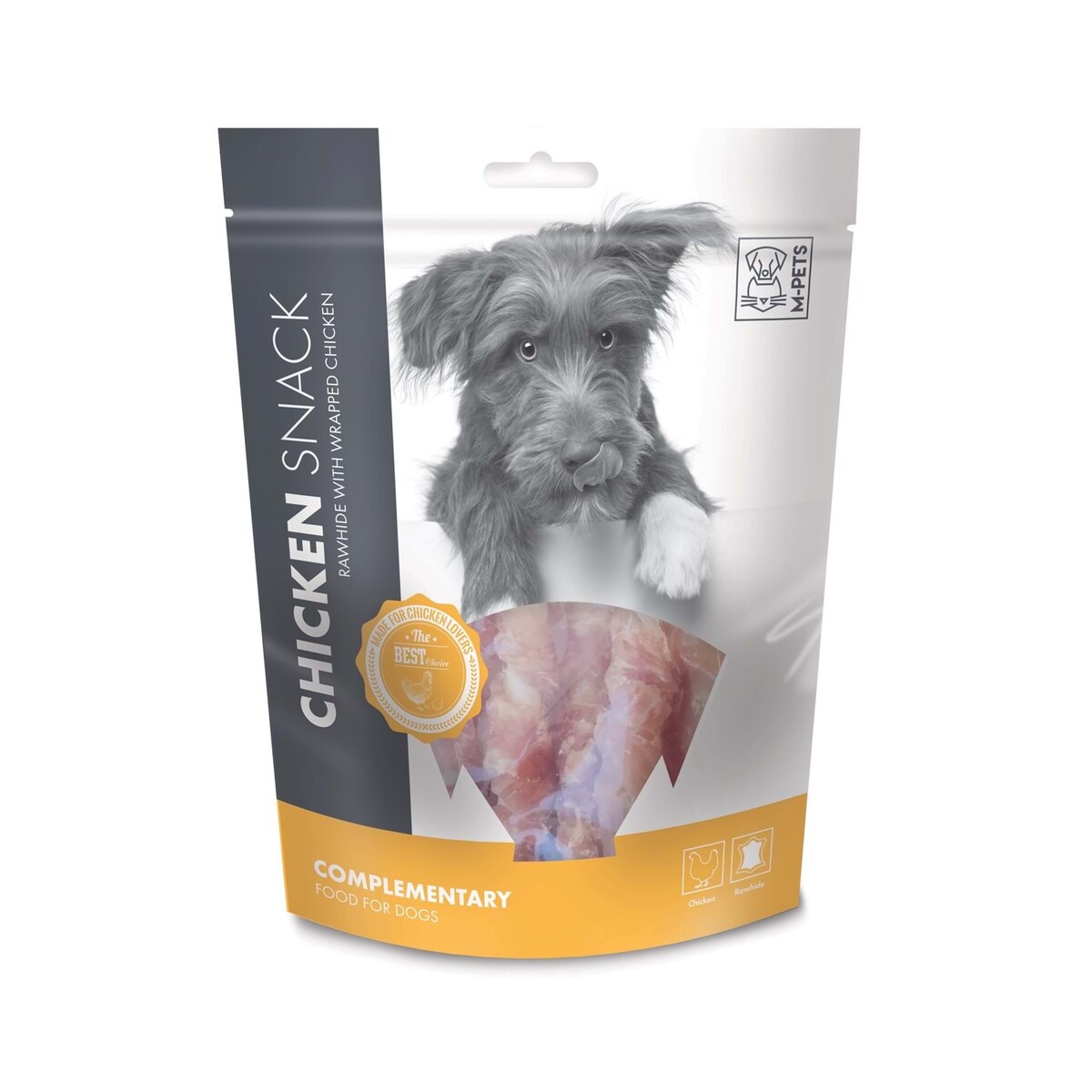 - M-PETS CHICKEN&RAWHIDE KÖPEK ÖDÜL 144GR  - M-PETS CHICKEN&RAWHIDE KÖPEK ÖDÜL 144GR