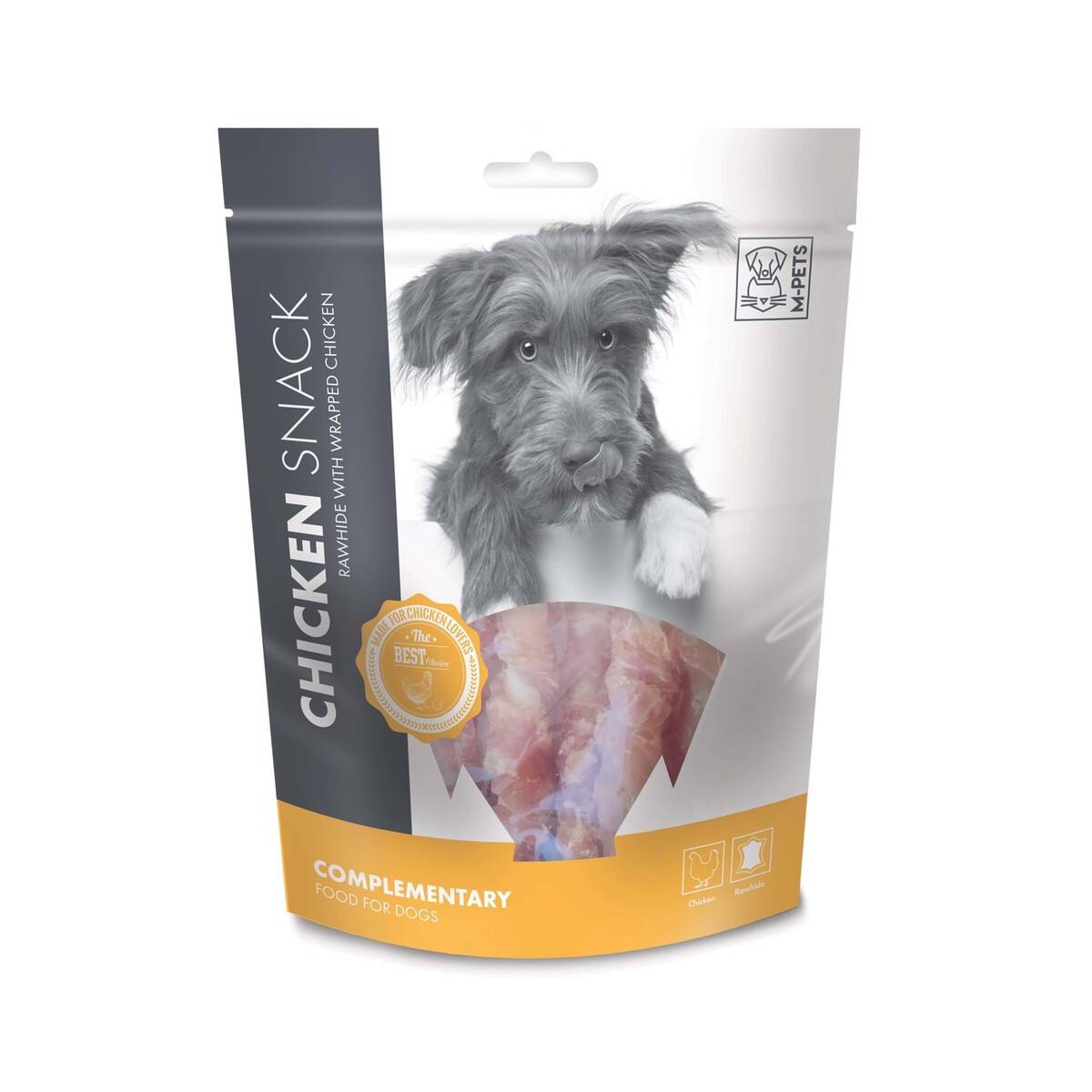 M-PETS CHICKEN&RAWHIDE KÖPEK ÖDÜL 144GR