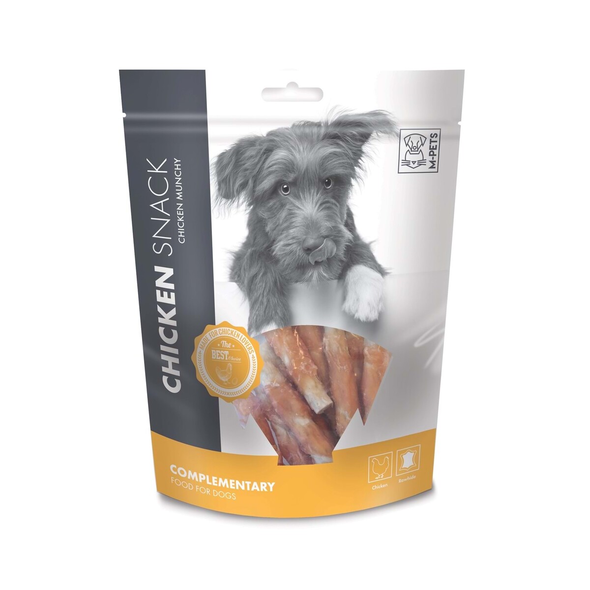 - M-PETS CHICKEN&RAWHIDE MUNCHY KÖPEK ÖDÜL 160GR  - M-PETS CHICKEN&RAWHIDE MUNCHY KÖPEK ÖDÜL 160GR