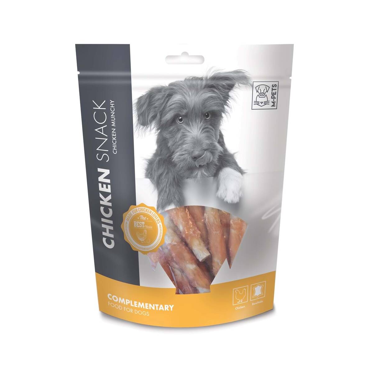 M-PETS CHICKEN&RAWHIDE MUNCHY KÖPEK ÖDÜL 160GR