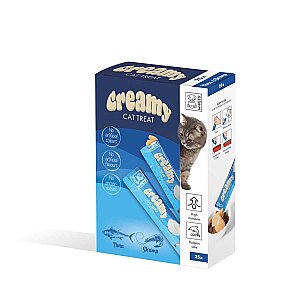M-PETS CREAMY TON BALIKLI KARİDESLİ KEDİ ÖDÜLÜ 25X15GR