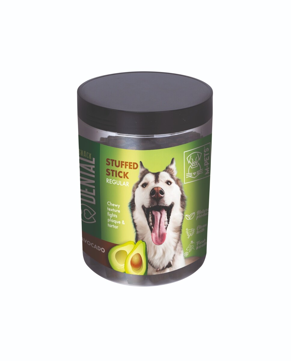 - M-PETS DENTAL SNACK AVOCADO STUFFED STICK REGULAR ÖDÜL 400GR  - M-PETS DENTAL SNACK AVOCADO STUFFED STICK REGULAR ÖDÜL 400GR