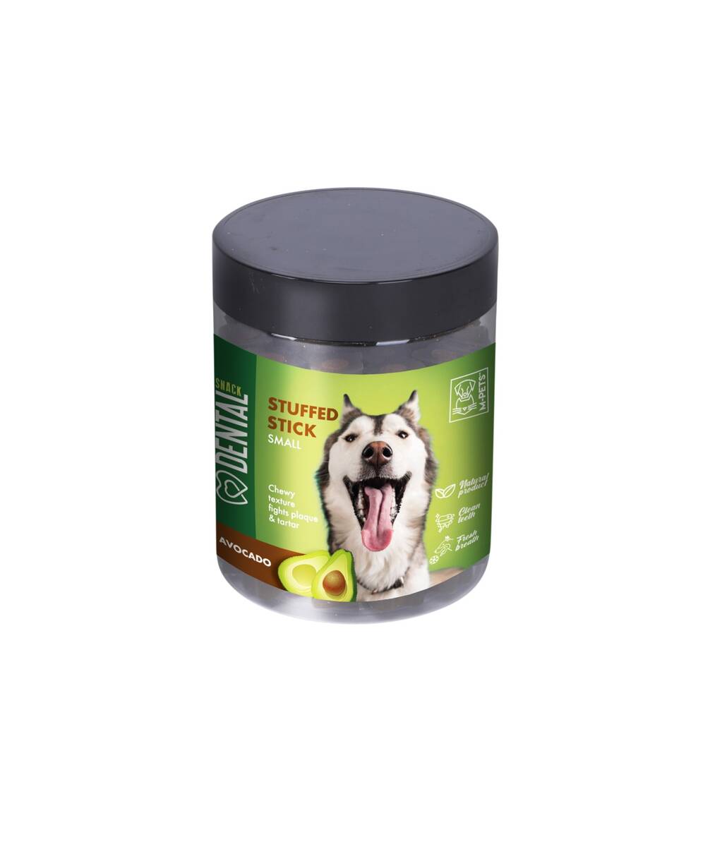 M-PETS DENTAL SNACK AVOCADO STUFFED STICK SMALL ÖDÜL 170GR