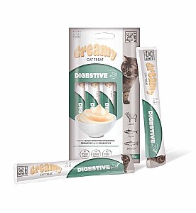 M-PETS DIGESTIVE FONKSİYONEL CREAMY KEDİ ÖDÜL 4X15GR