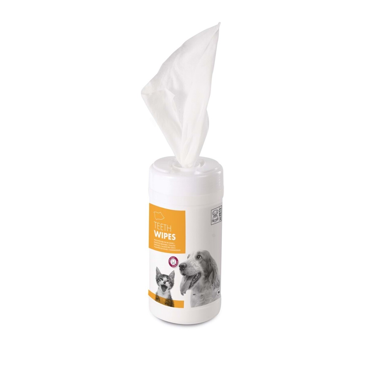  - M-PETS KEDİ/KÖPEK DİŞ TEMİZLEME MENDİLİ 40LI