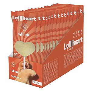 M-PETS LOLLİHEART BALKABAKLI KEDİ ÖDÜLÜ 4GR 15'Lİ