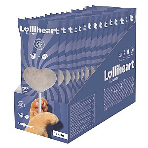 M-PETS LOLLİHEART YABAN MERSİNLİ KEDİ ÖDÜLÜ 4GR 15'Lİ