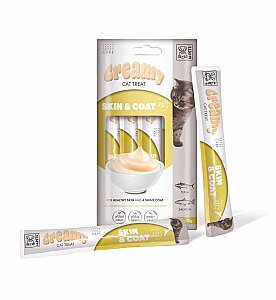 M-PETS SKIN&COAT FONKSİYONEL CREAMY KEDİ ÖDÜL 4X15GR