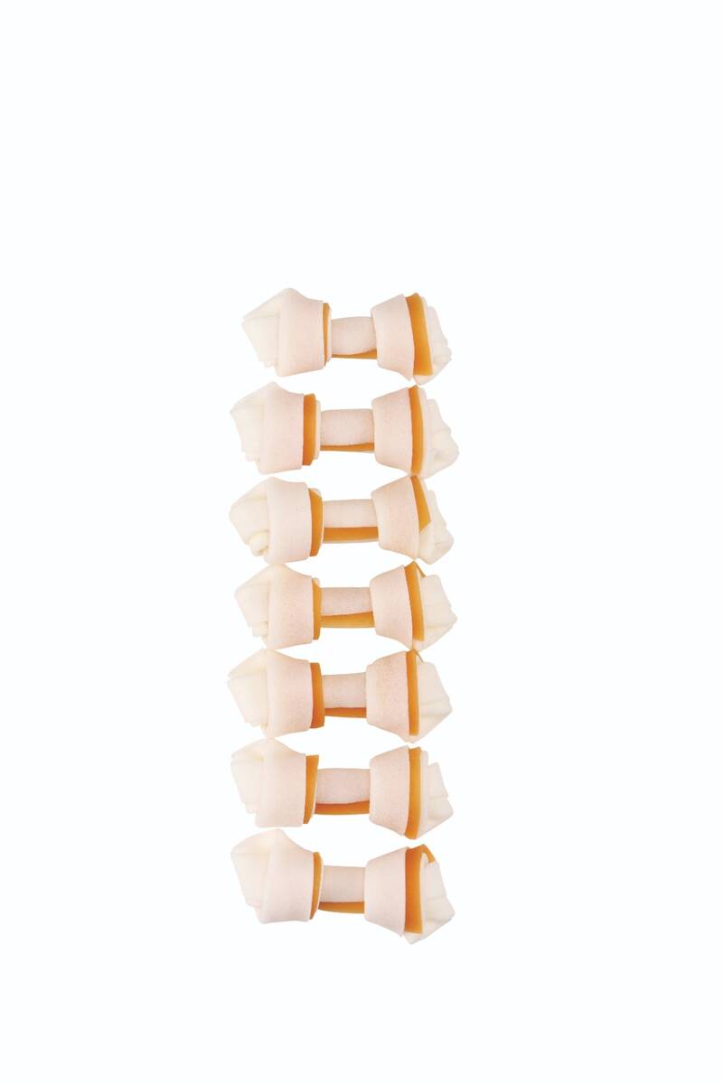 M-PETS TRUSTY CHICKEN DÜĞÜMLÜ KEMİK 7Lİ 84GR/6,4CM