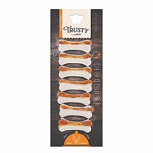 M-PETS TRUSTY CHICKEN PRESS KEMİK 7Lİ 140GR/7,7CM