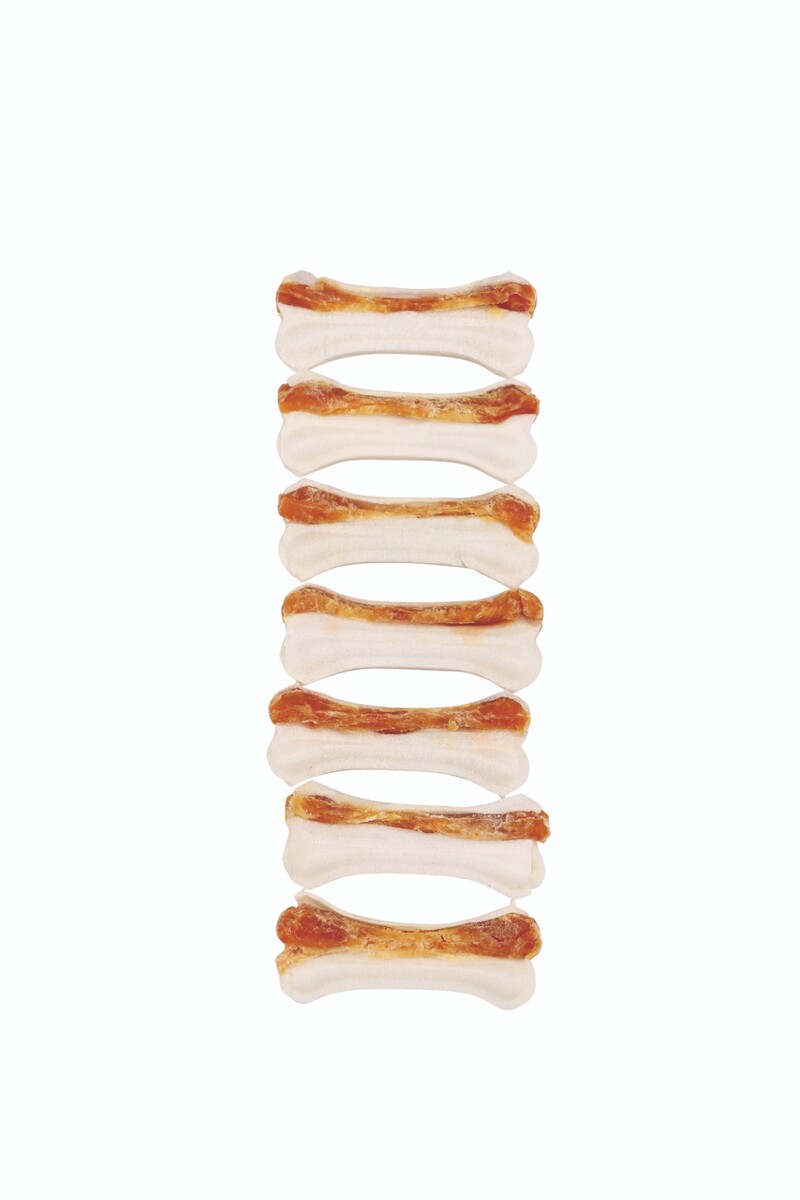 M-PETS TRUSTY CHICKEN PRESS KEMİK 7Lİ 140GR/7,7CM - Thumbnail