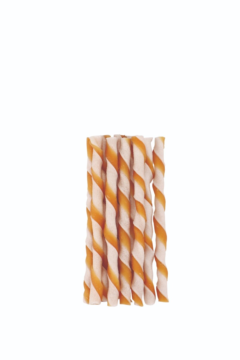 M-PETS TRUSTY CHICKEN TWISTED STICKS 10LU 55GR/12,7CM - Thumbnail