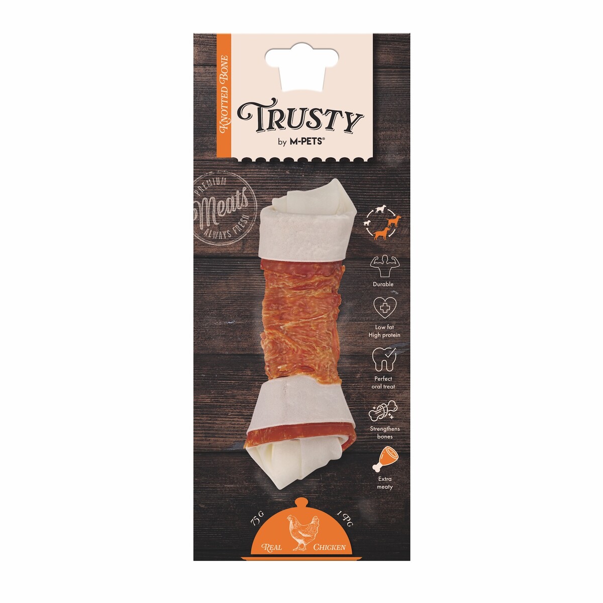 - M-PETS TRUSTY EXTRA CHICKEN DÜĞÜMLÜ EKMEK  - M-PETS TRUSTY EXTRA CHICKEN DÜĞÜMLÜ EKMEK