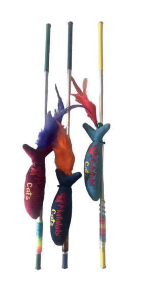 Matatabi Ahşap Saplı Olta Jr Fish