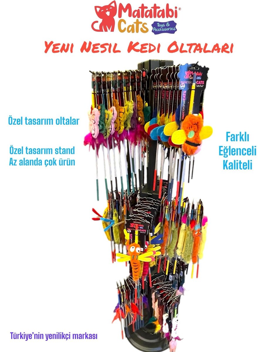 MATATABİ OLTA STANDI(120 Adet) - Thumbnail