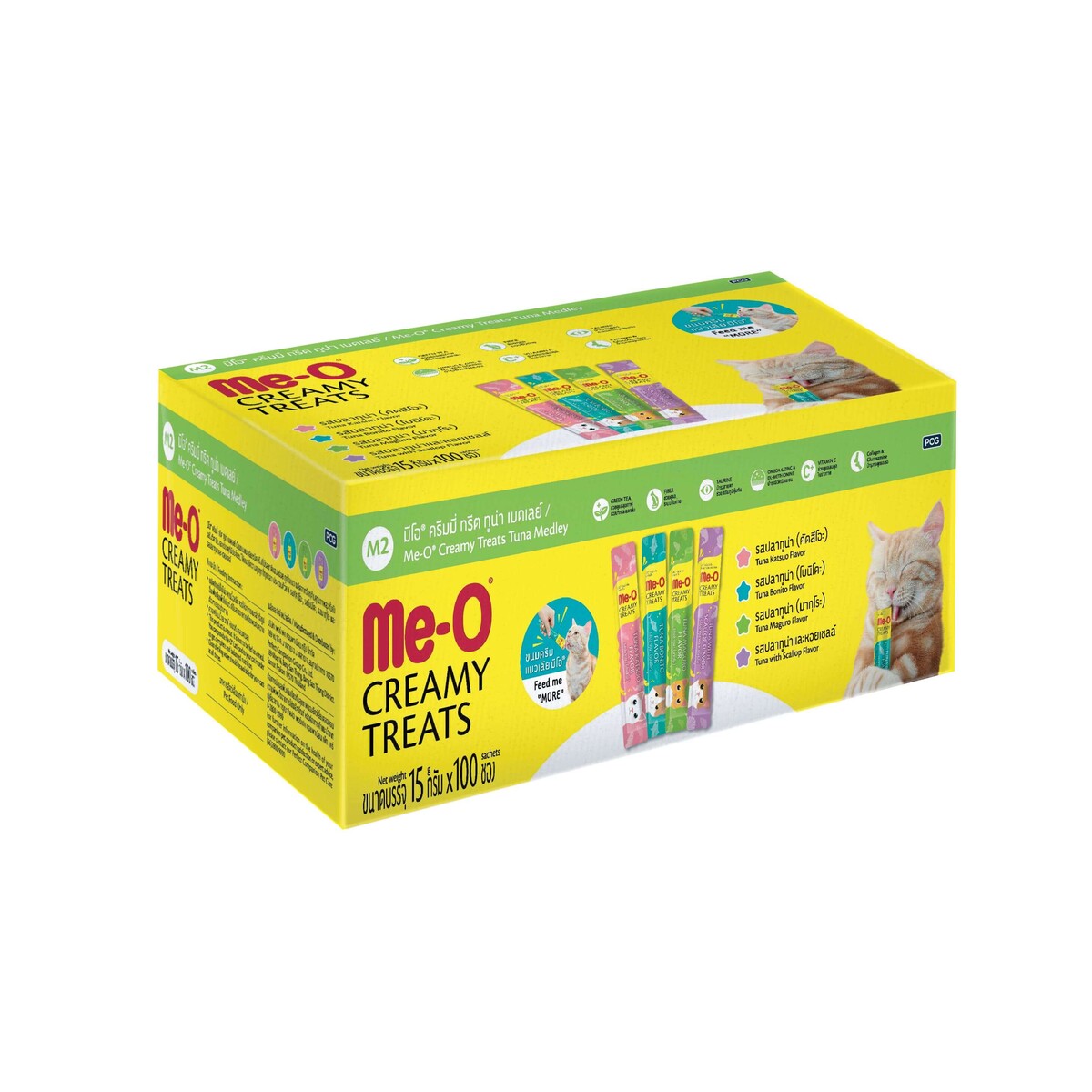  - ME-O CREAMY TREAT TUNA MİX-M2 100X15GR 100'LÜ