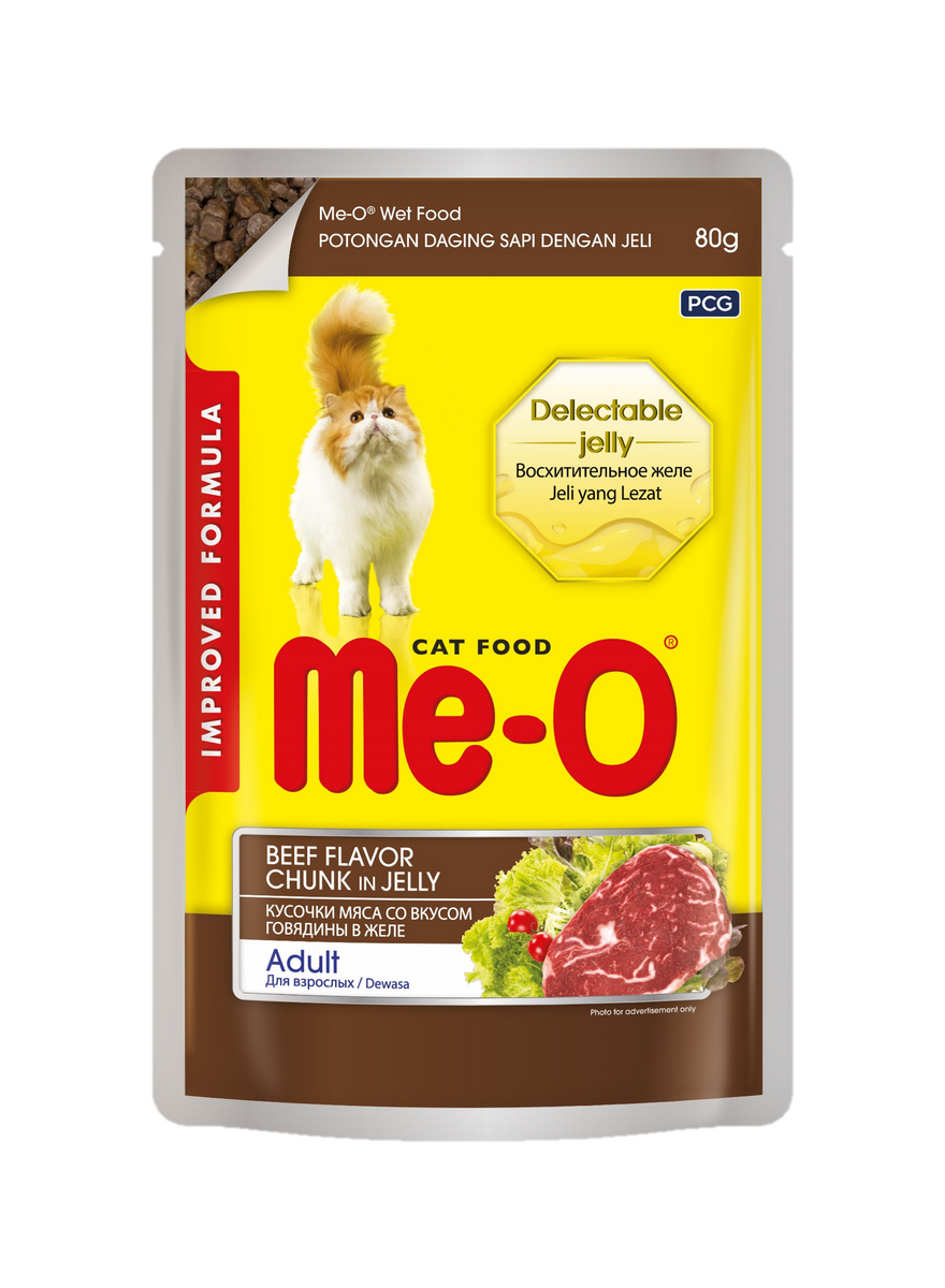 ME-O DANA ETLİ KEDİ YAŞMAMA 80GR 12'Lİ